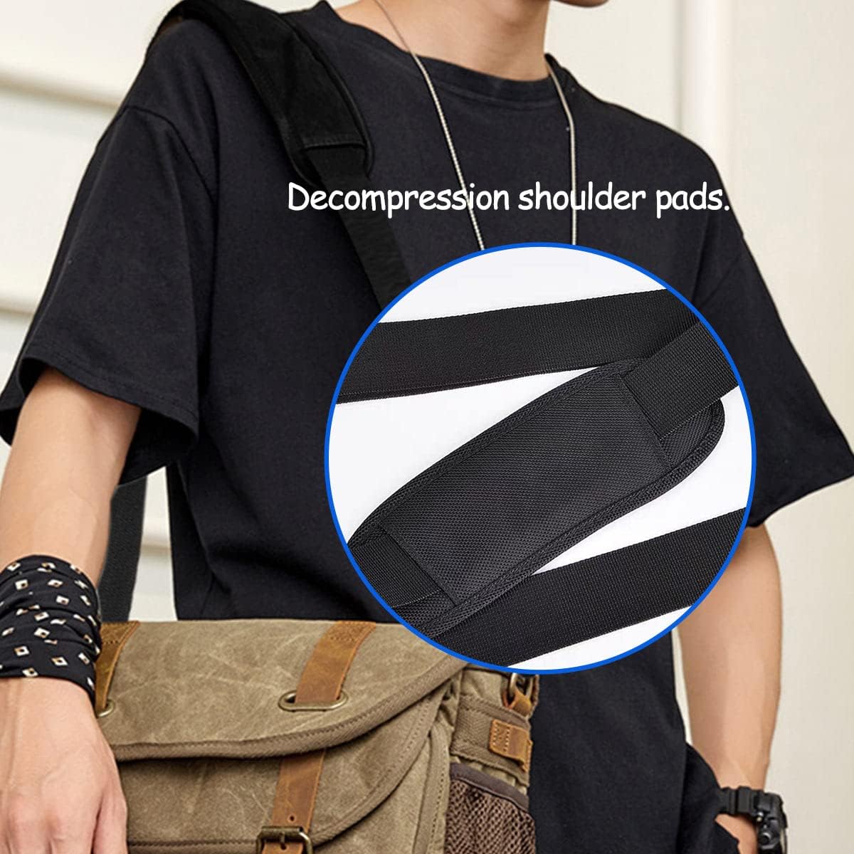 Correa Bolso Bandolera Correa De Lona De Repuesto Para Bandolera De Hombro Con Giratorio Correas Para Bolsos