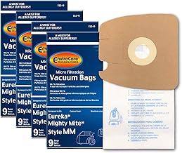 Envirocare Replacement Micro Filtration Vacuum Cleaner Bags made to fit Eureka Style MM 60297A Style-10. Replaces Part# 60295C Mighty Mite Vacuums 36 pack