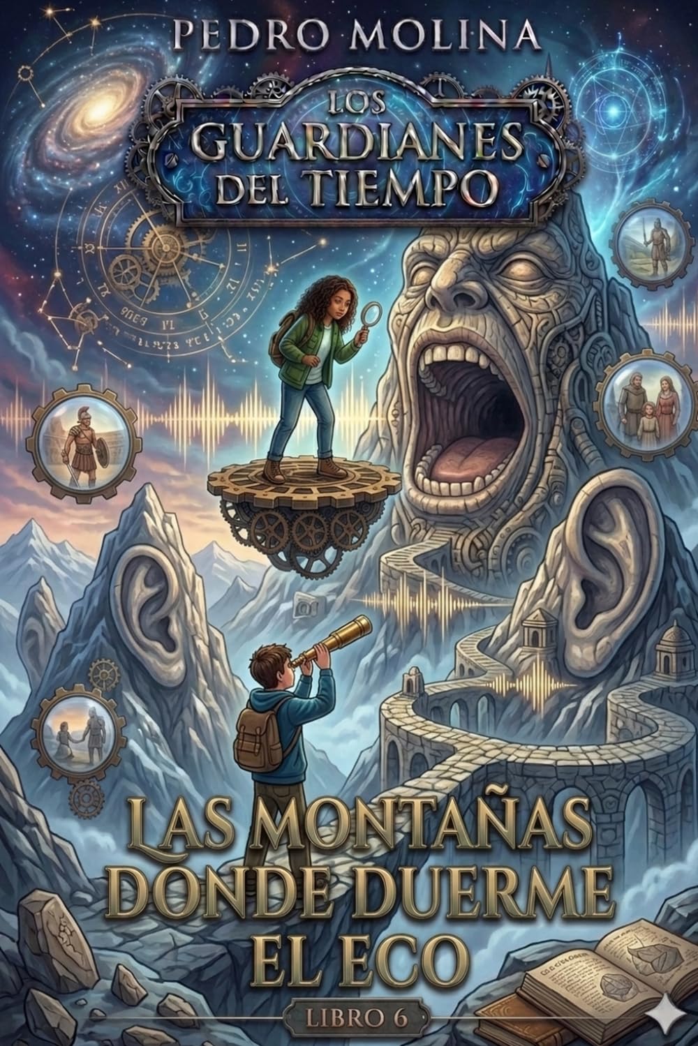 Las montañas donde duerme el eco: Una novela de fantasía juvenil, magia y aventuras en la naturaleza (Los guardianes del tiempo)