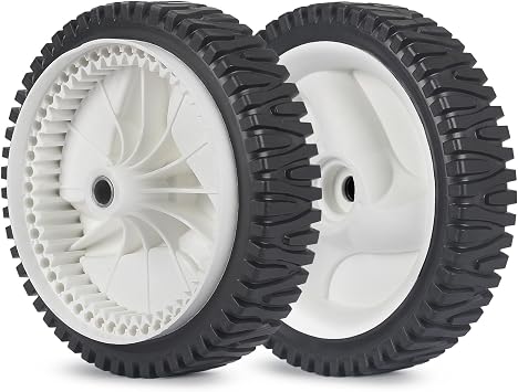 GICOOL 583719501 194231X460 532403111 Lawn Mower Front Drive Wheels, Replacement Wheels for Craftsman Husqvarna Mowers, 2 Pack