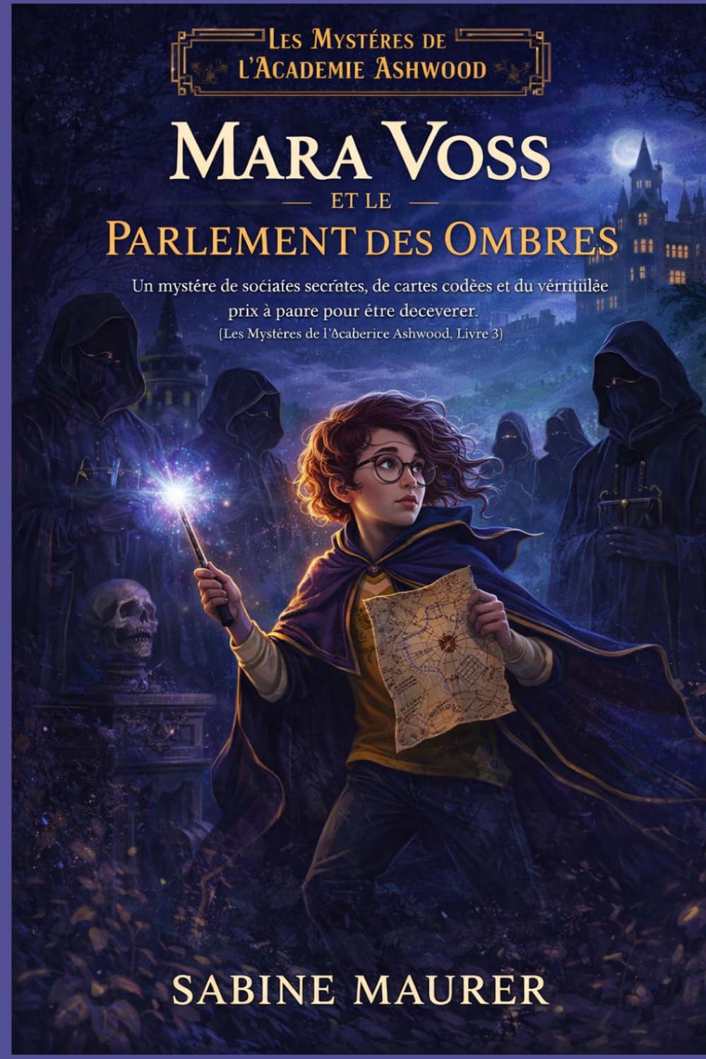 Mara Voss et le Parlement des Ombres: Un mystère de sociétés secrètes, de cartes codées et du véritable prix à payer pour être découvert (Les Mystères de l'Académie Ashwood, Livre 3)