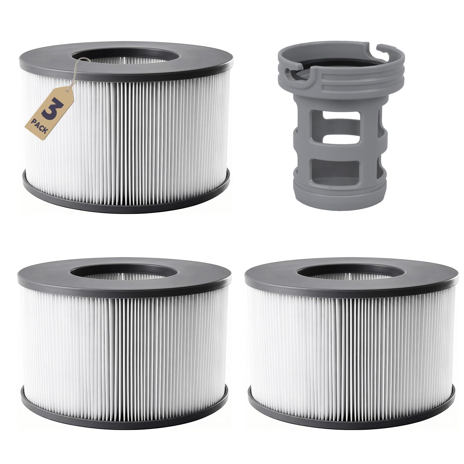Aoyern Ersatzfilter für Whirlpool Filter, für MSpa Whirlpool Filter Modell ab 2020, für Mspa Whirlpool Zubehö Pool Filter, Kompatibel mit Mspa Filter