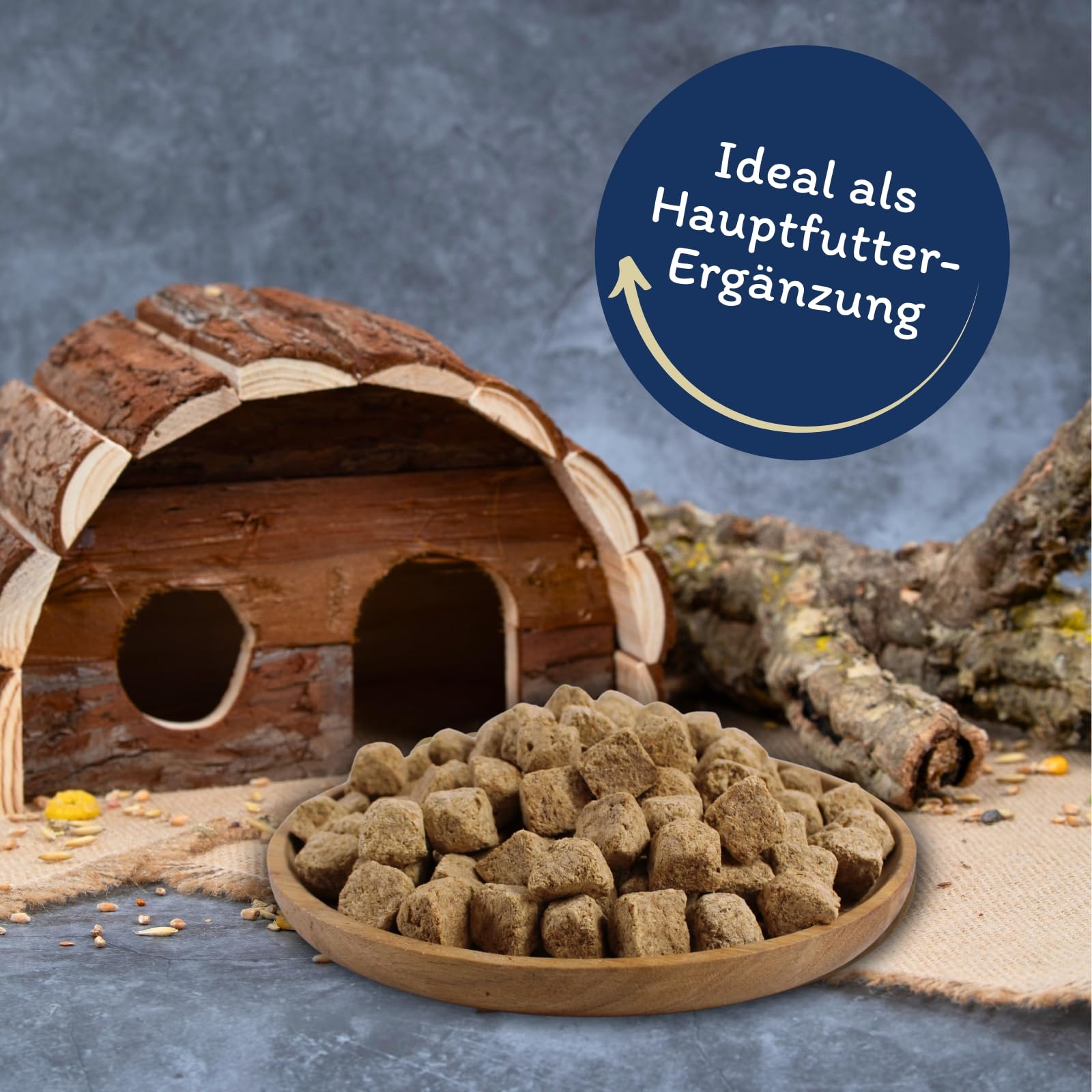 Lyra Pet® 5 kg Artemia Würfel gefriergetrocknet in 30 L Tonne Fischfutter | Futter aus Salinenkrebsen - Reich an Proteinen, Fetten & Ballaststoffen - Natürliche Nahrung für Zierfische & Reptilien