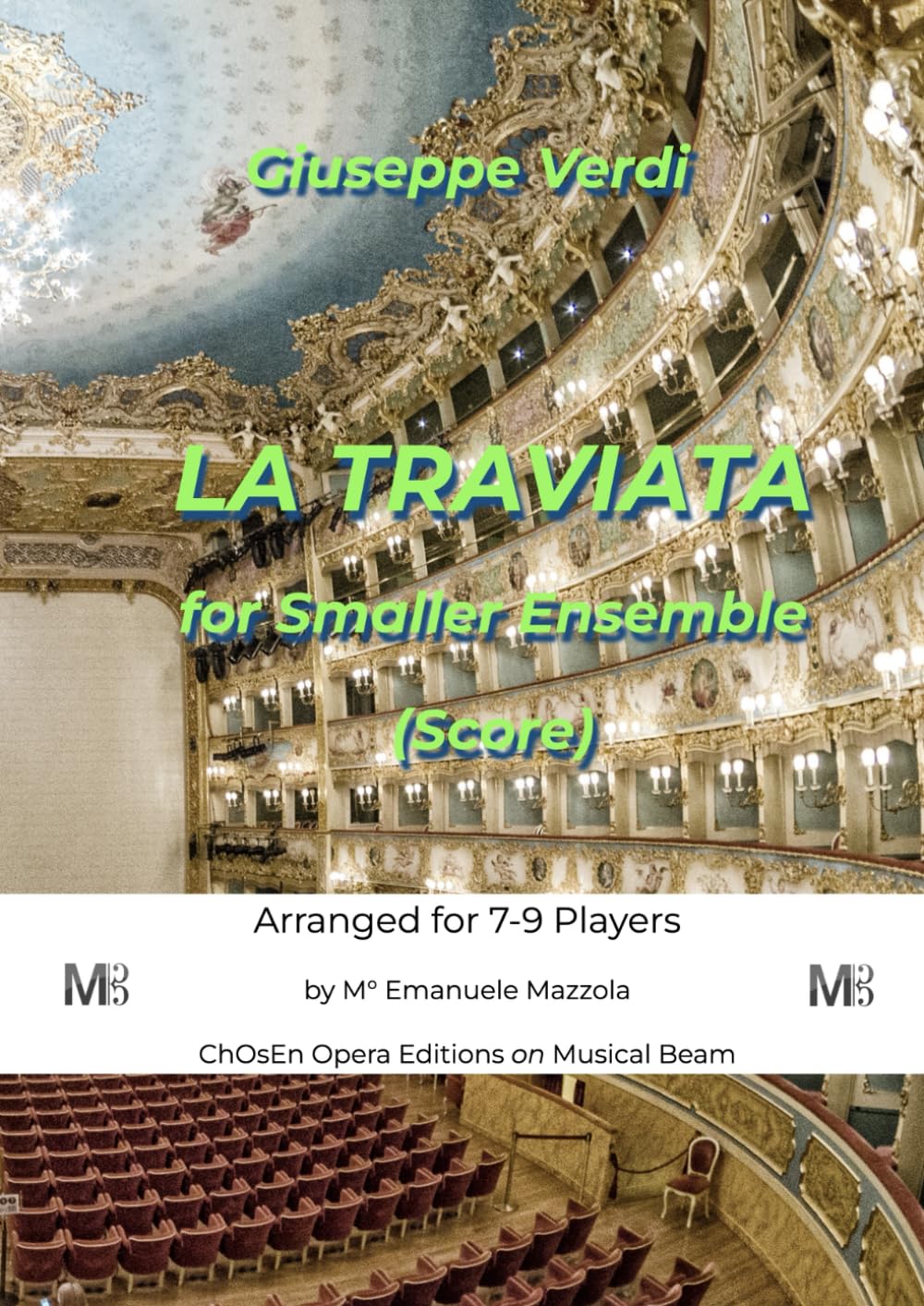 La Traviata partition pour ensemble réduit idéale pour les concerts de poche et opéra itinérant