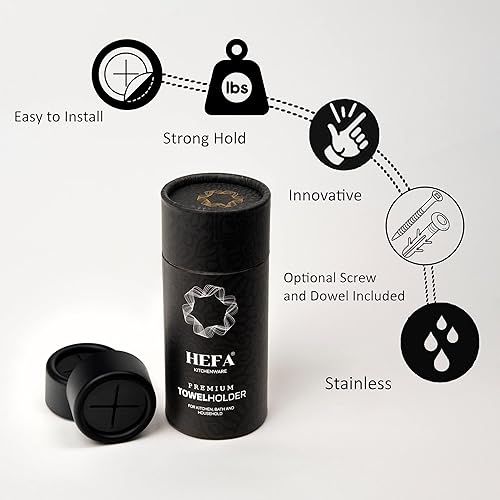 Miniatura 5 de HEFA Toallero, ganchos para toallas, soporte para toallas de platos, organización de cocina, accesorios de baño, gancho para toallas de cocina,