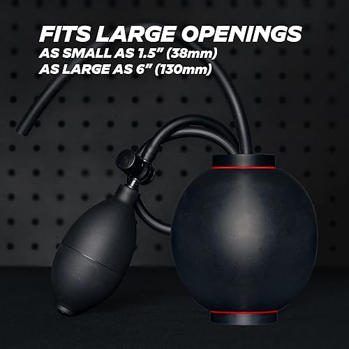 Miniatura 2 de AutoLine Pro Adaptador universal de cámara  para pruebas de humo automotriz  Modo de enchufe 3 en 1 y modo de fuga de vientoagua  CarbonNitrile