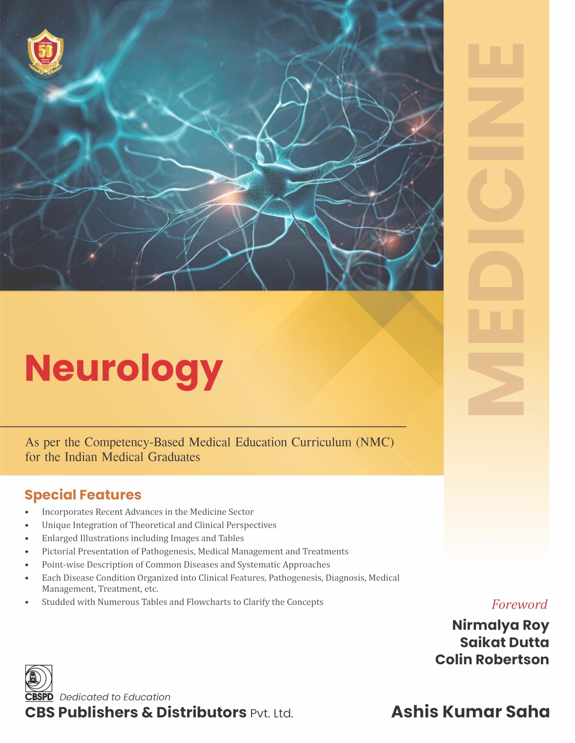 MEDICINE NEUROLOGY (PB 2025) ( ISBN - 9788197750038 ) : ASHIS