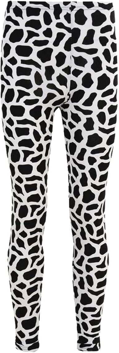 giraffe print tights