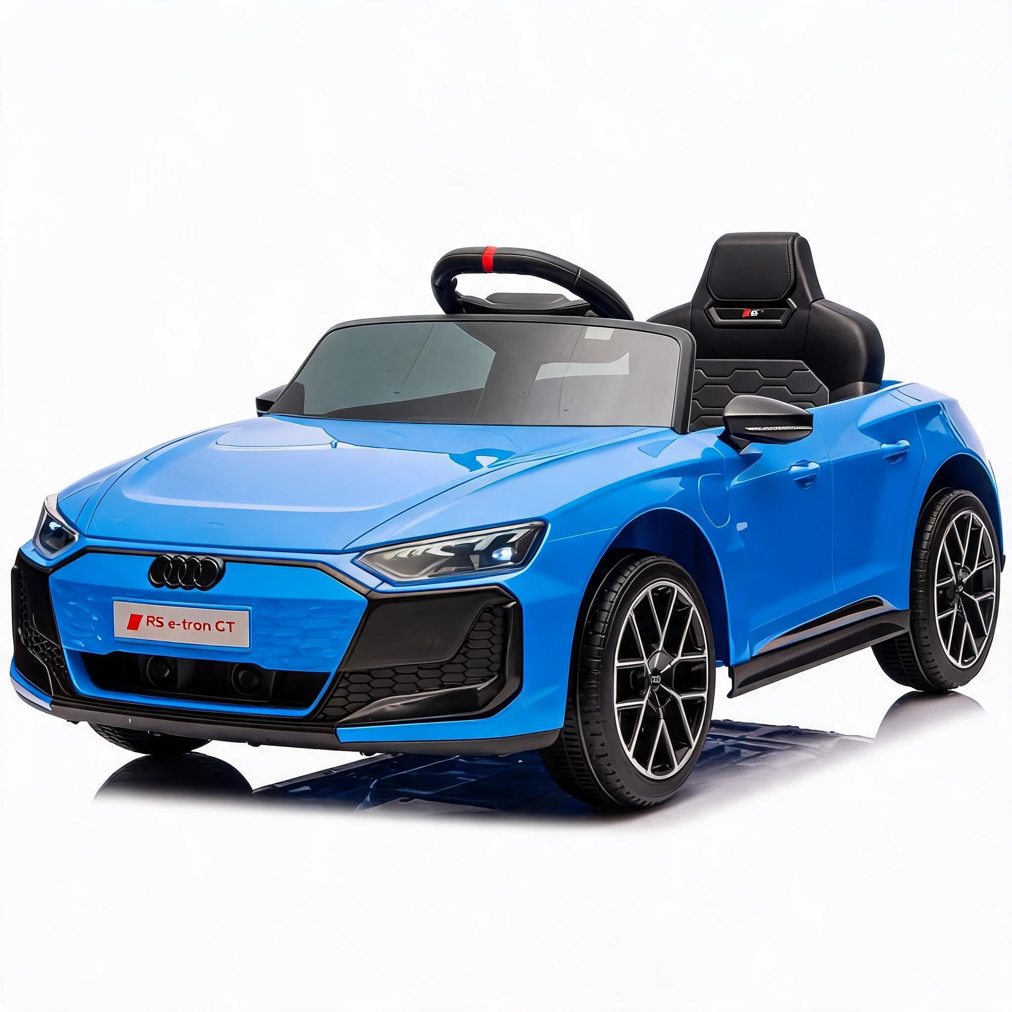 12V Kids Electric Ride-on Car Licensed Audi RS Electric GT Blue