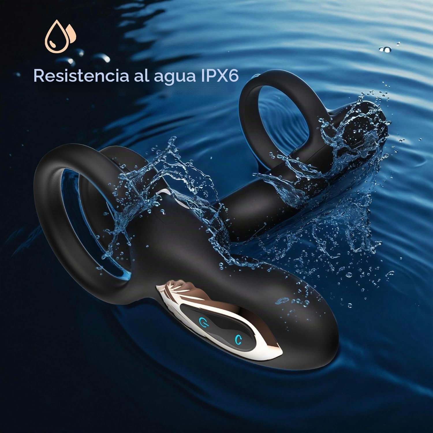 Anillo Vibradorador Pene Clítoris Juguetes Eróticos para Pareja Sexuales, Anillo Vibrador Pene Masculino Ereccion, Vibrador Masculino Juguete Sexual Hombre Juguetes Sensuales Pareja Sex Toys