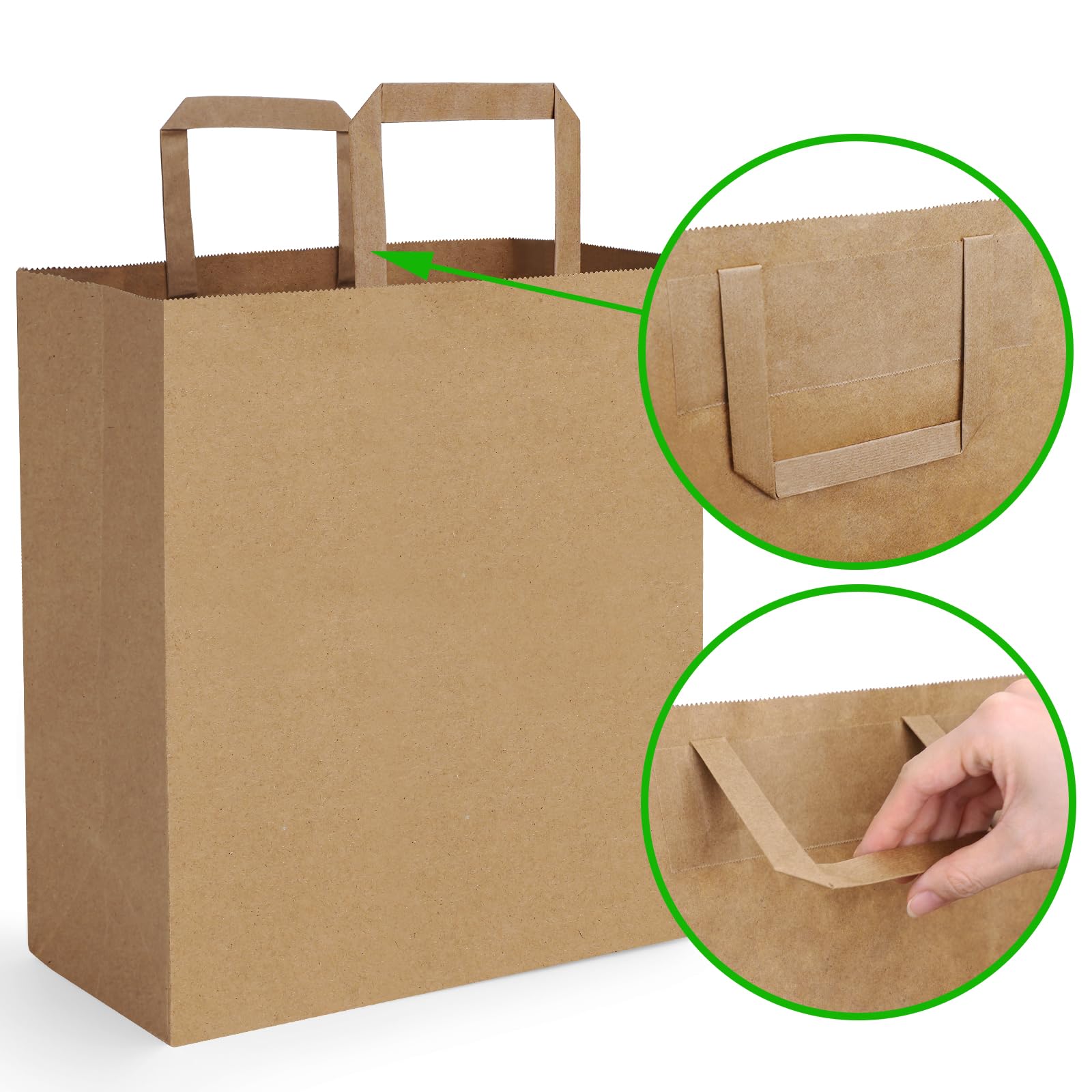 Sac épicerie 14lb - Sac d'épicerie papier