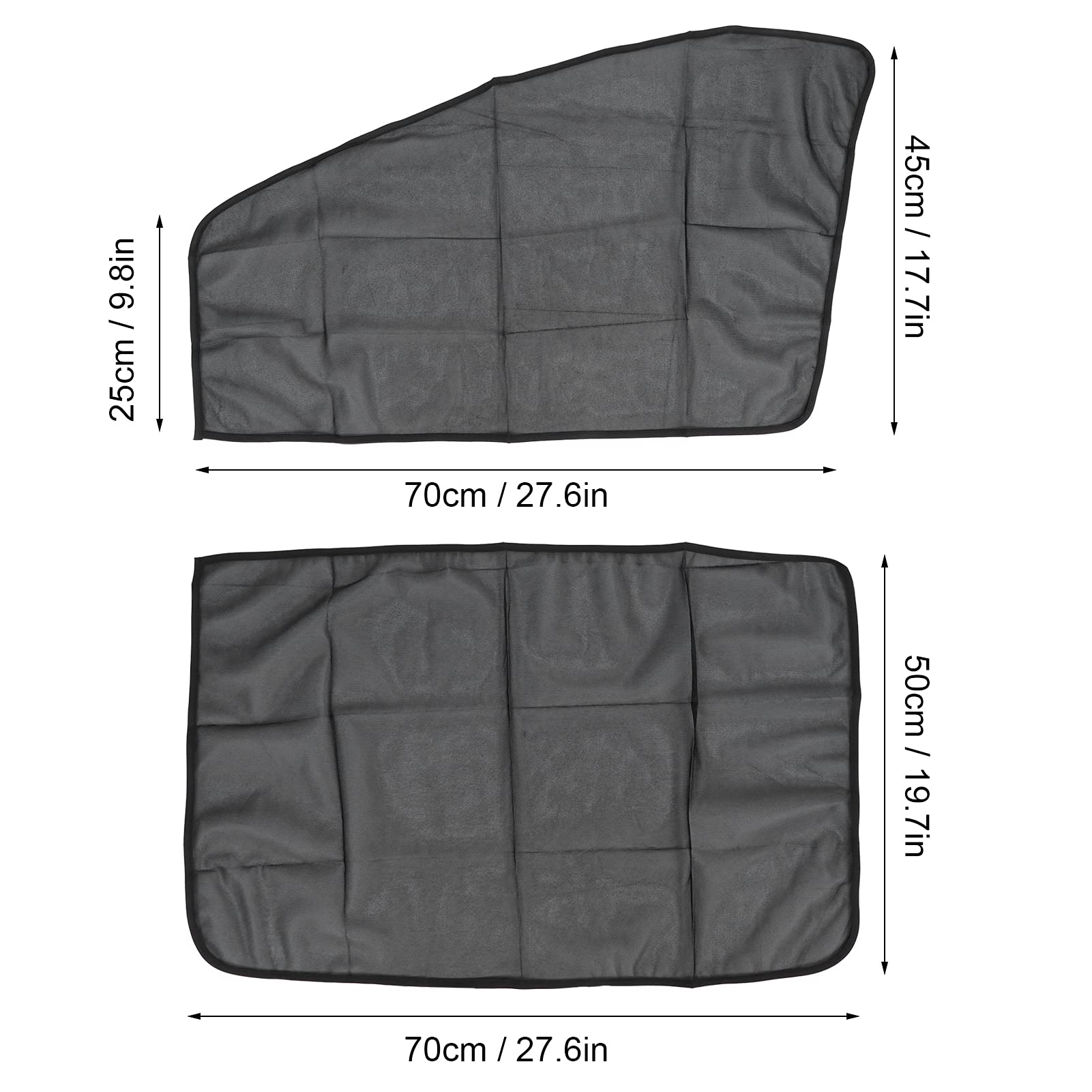 4PcsReflecting Foldable Front Windshield Sun Shade , Car Sun Shade , Car Sunshade Curtain , Car Window Shade for Car Window , Sun conservation , Car Sun Shade , 4PcsReflecting Foldable Front WiCar Sun