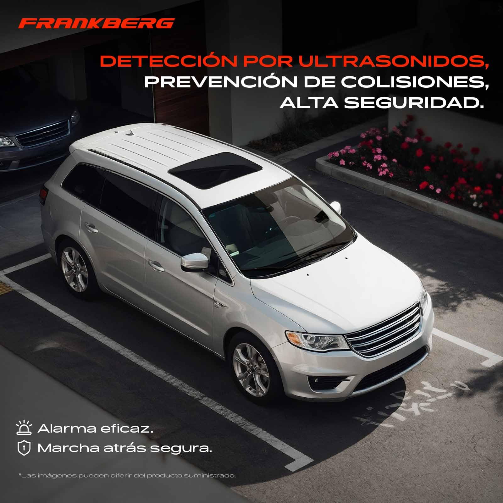 Frankberg 4x Sensor de aparcamiento PDC Trasera Compatible con 147 937 1.6L 2001-2010 156 932 1.6L 1997-2005 156 Sportwagon 932 1.6L 1997-2006 159 939 1.7L 2005-2012 Replace# 735393479