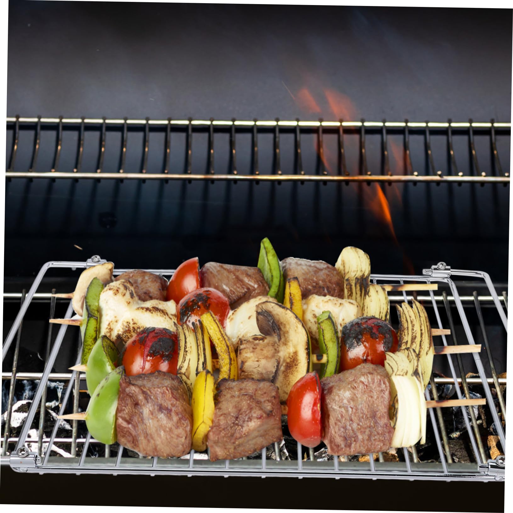 Barbecue in per Elettrico e Grill Esterno Rete Resistente e Antideformazione per e Barbecue