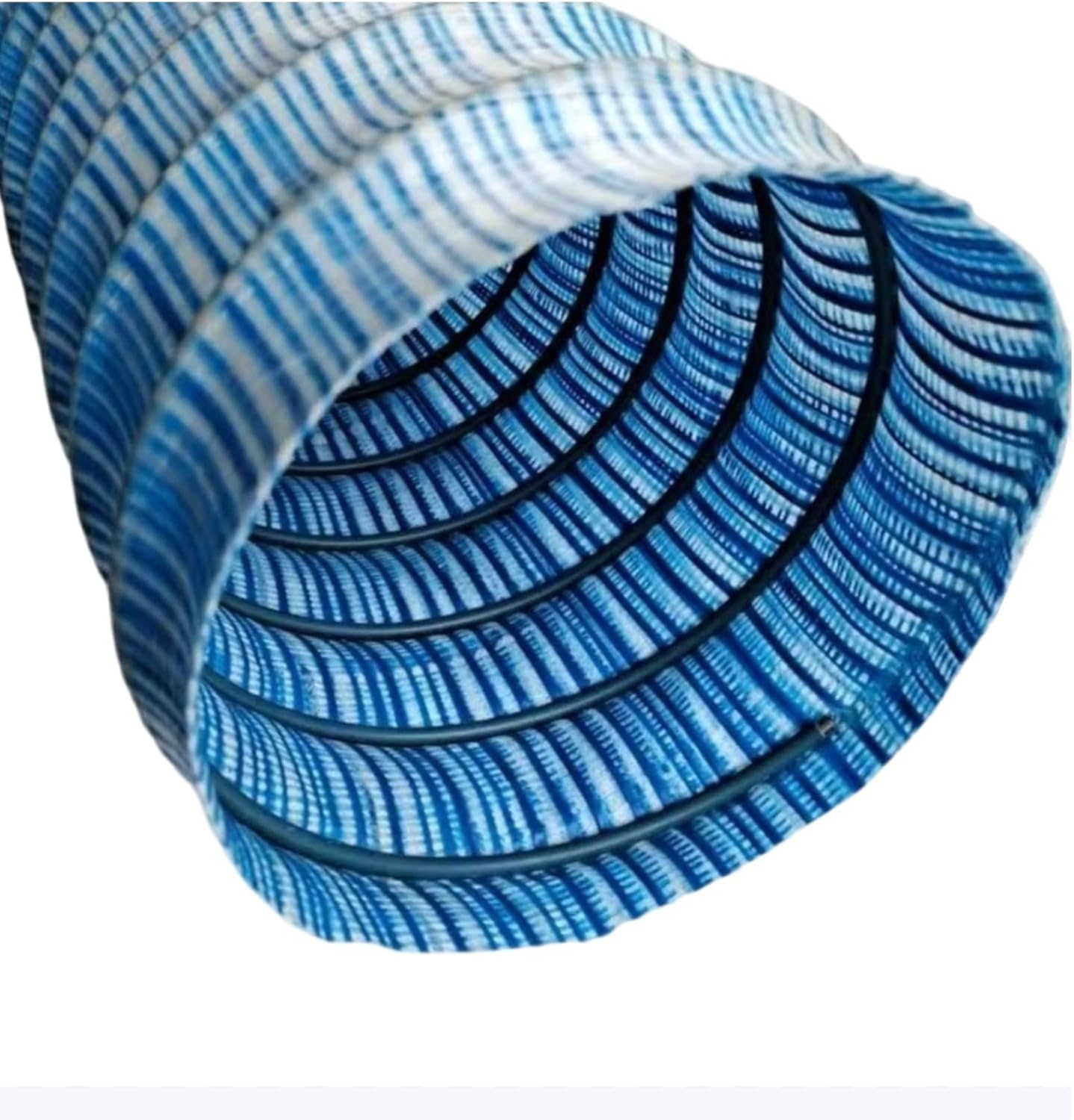 k3Mq9Rw Landscape Drain Tile Roll Perforated French Drainage Pipes, Ideal For Efficient Drainage In Gardens, Courtyards, And Lawns(6m)