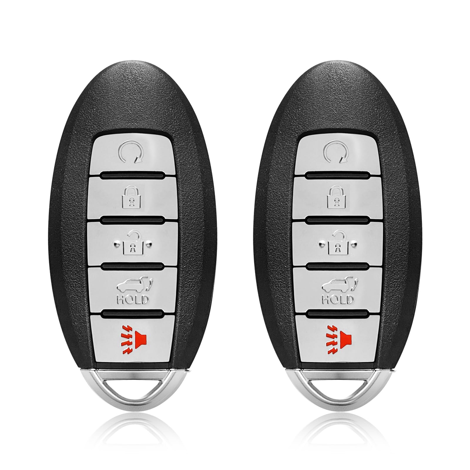 2 Keylessbest Replacement for 2017 2018 2019 2020 Infiniti QX80 QX56 Nissan Armada Key Fob Remote Control CWTWB1G744 5 Buttons 433MHz