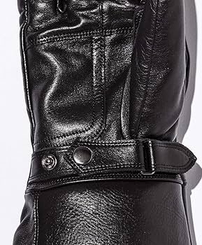 KADOYA GAUNTLET-PADDED ブラック グローブ L Leather Gloves Gauntlet Leather Gloves | Kadoya Official