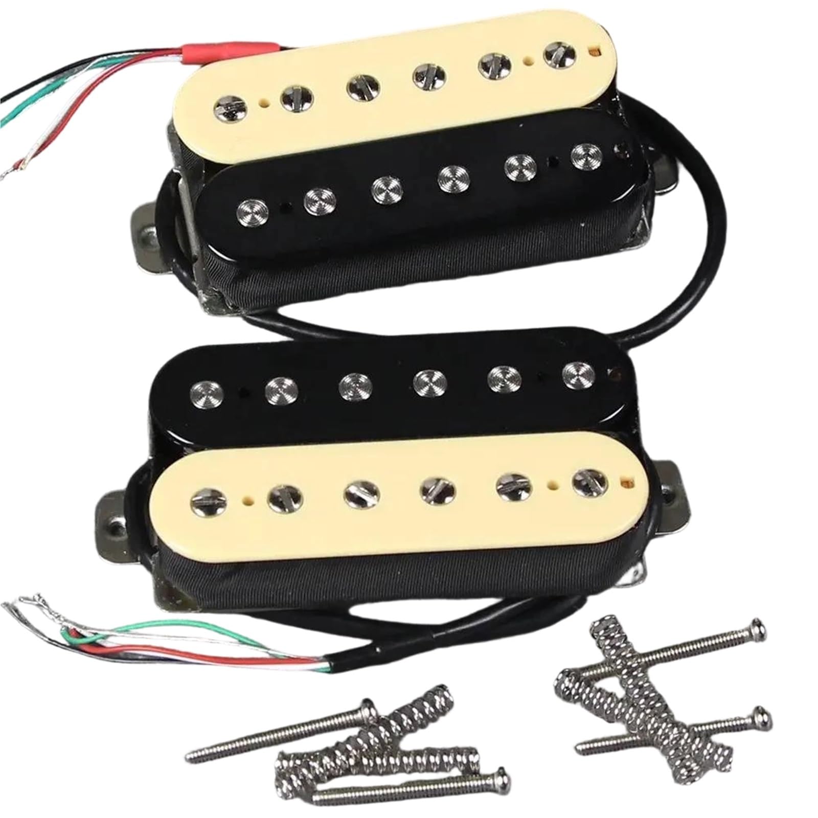 Pastillas De Guitarra Eléctrica Pastilla Humbucker Para Guitarra Eléctrica Mástil Y Puente | Piezas de guitarra con imán cerámico pasivo