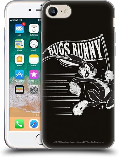 Miniatura 98 de Head Case Designs Funda de gel suave con licencia oficial de Looney Tunes Retro Bugs Bunny compatible con Apple iPhone 11 Pro Max Retro,Blanco y