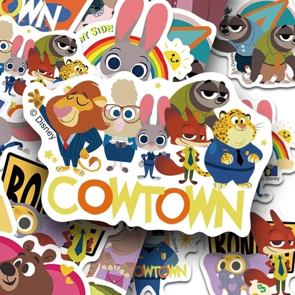 ズートピア3Dシール 6シートセット【新品・送料無料】 Amazon.co.jp: 100枚入り ズートピア Zootopia ニック