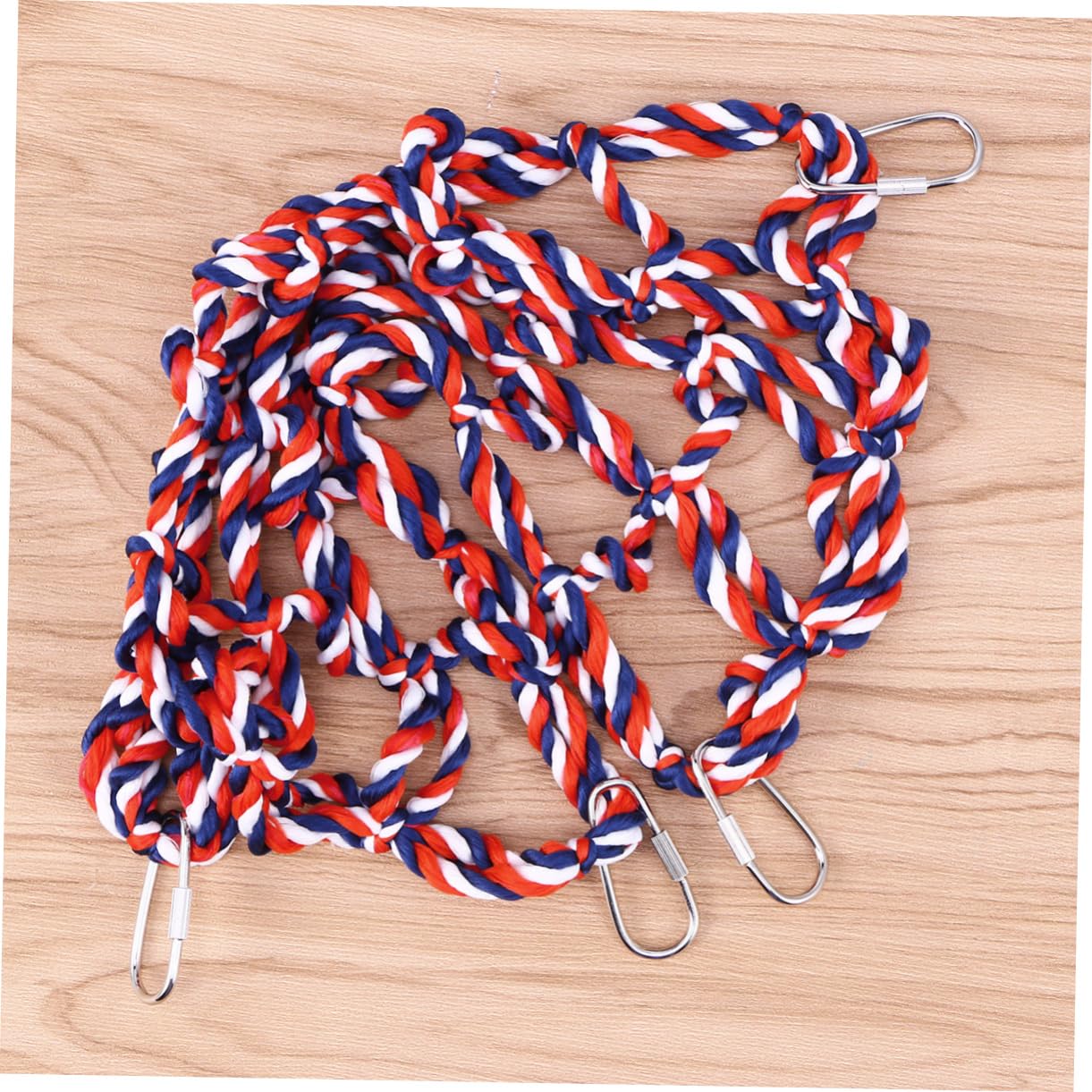 VANZACK 3stücke Kleine Tier Hängematte Baumwolle Mit Kletternetz Für Hamster Ratten Und Frettchen Fördert Einfach Zu Befestigen Mit Metallclips Für Käfige
