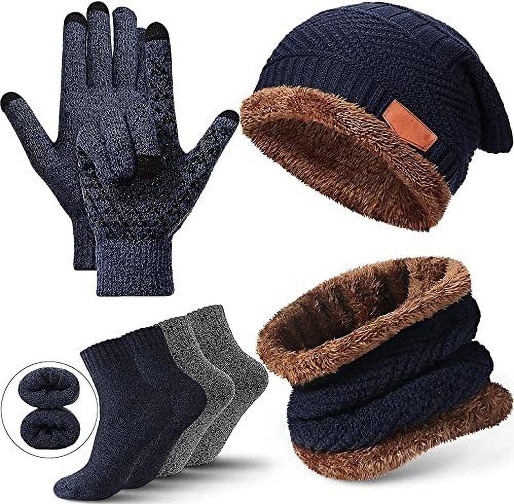 MSE Beanie Cap (Pack of 2) MSE M Combo Set Red-picture-30