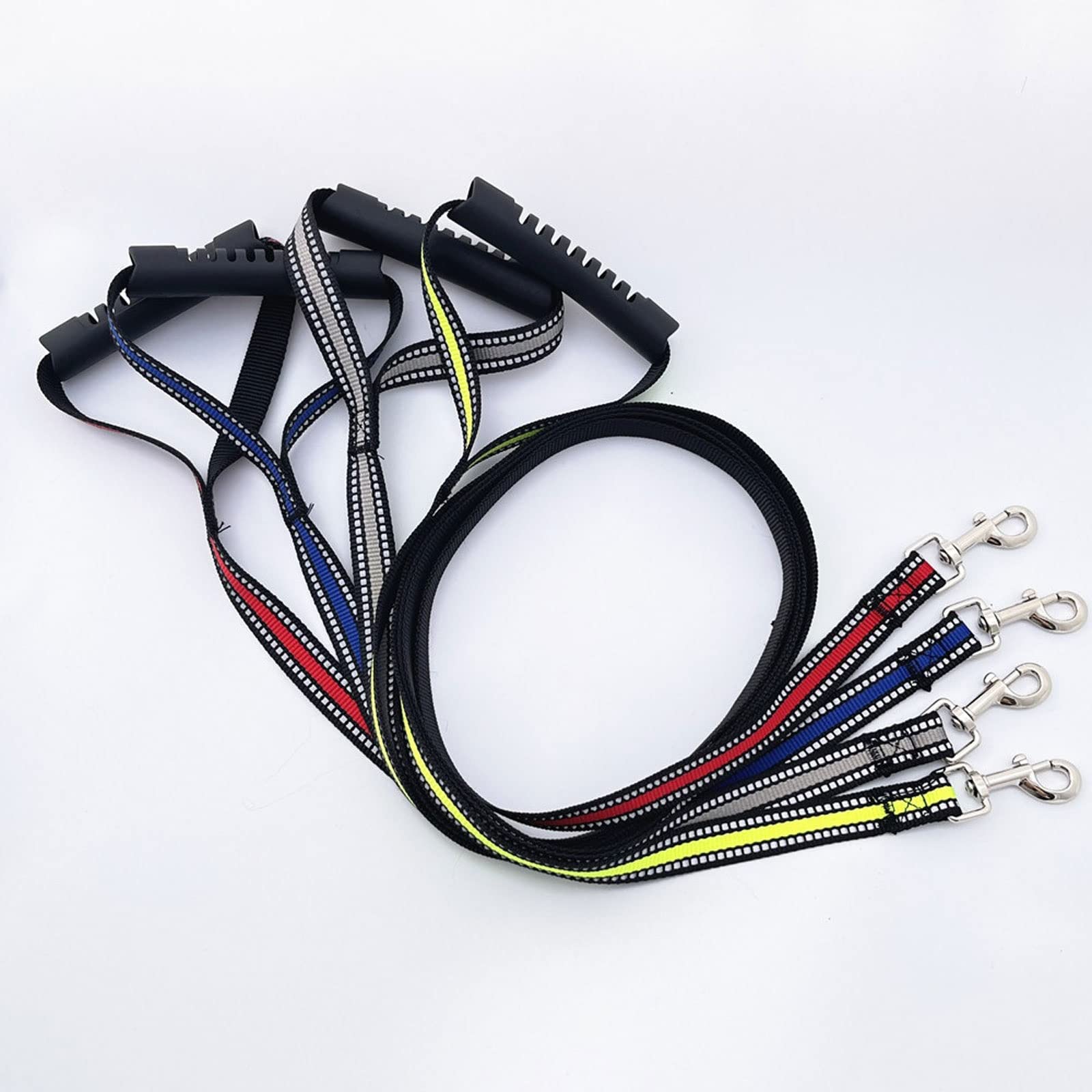 BATLAM Correa retráctil para Perros, Cuerda de tracción para Mascotas, Correa para Perros, Entrenamiento al Aire Libre, Correr, Ideal para enseñar, Acampar, Patio Trasero, Largo, 1,5 M, ZC001
