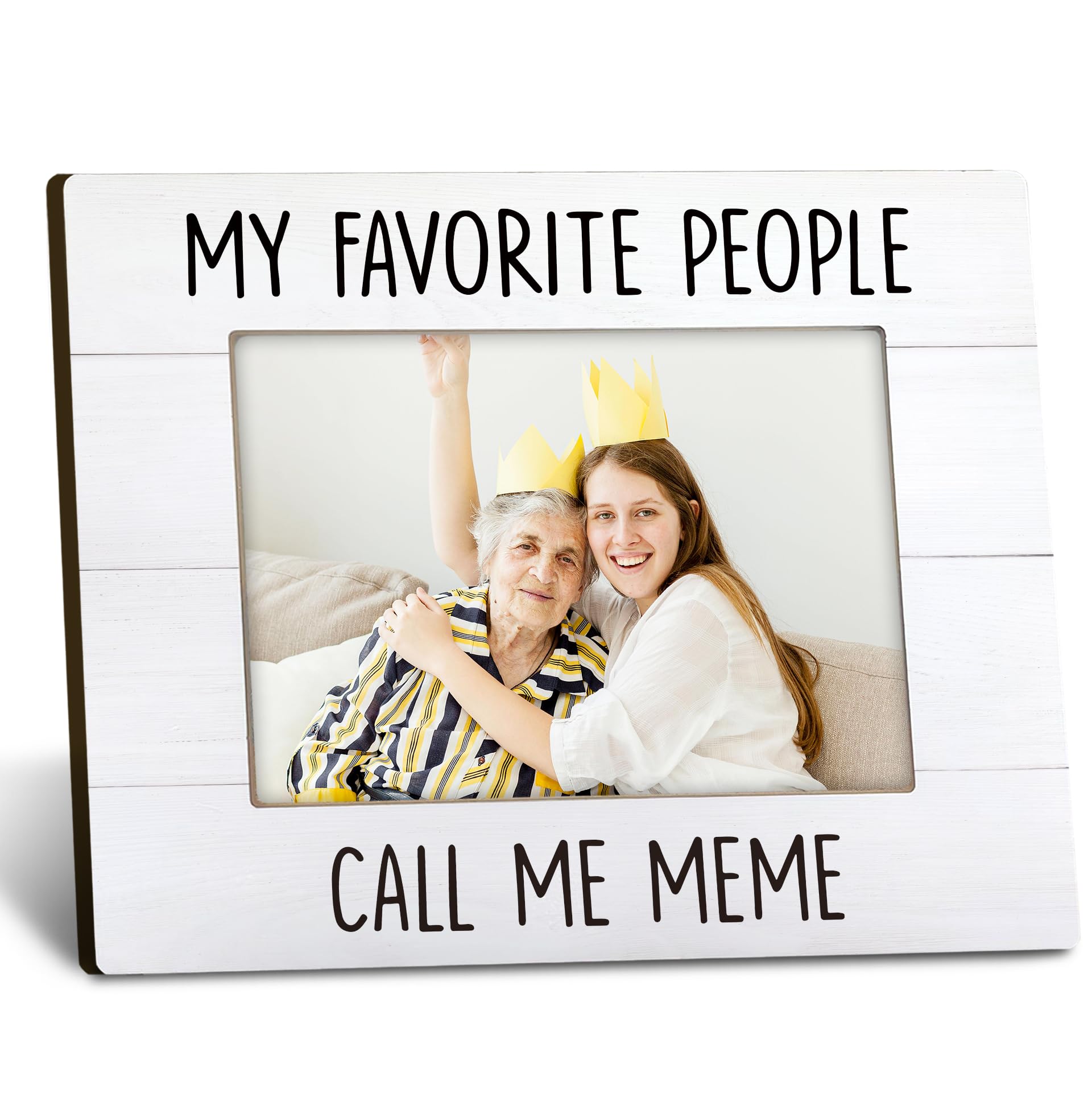 ANIANG Meme Gifts Picture Frames 8x10, Meme Gifts, Grandma Photo Frame, Mothers Day Birthday Gifts for Grandma Meme from Grandkids, Meme Gifts Grandma Picture Frame for Tabletop Wall