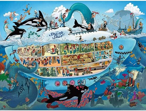 Miniatura 2 de Heye HY29925 Puzzles-Triangular, 1500 Pc-Submarine Fun