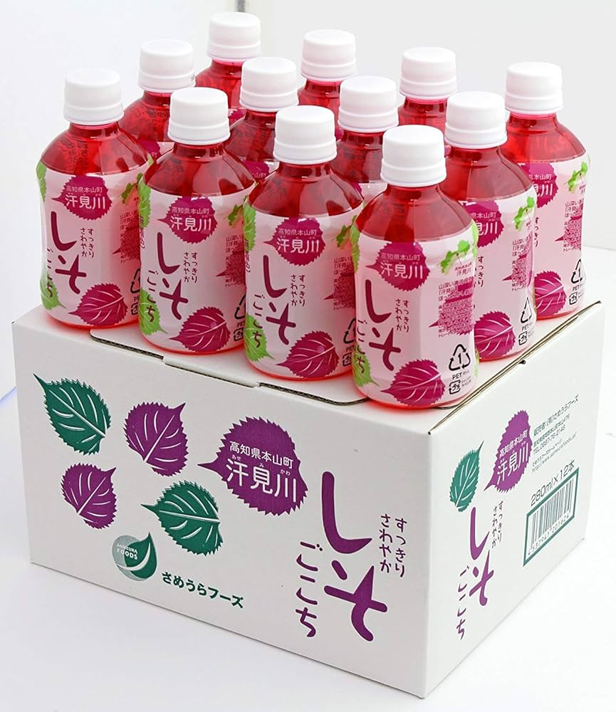 笹吹き やまそ Amazon.co.jp: さめうらフーズ しそごこち 280ml ×12本 : 食品