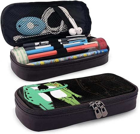 Amazon 筆箱 鳥獣戯画 カエル ウサギ 蛙 筆入れ ペンケース かわいい おしゃれ 大容量 ふでばこ Pencil Case 男の子 女の子 中学生 女子 韓国 化粧ポーチ 筆入れ 文房具 文具 Puレザー 文房具 オフィス用品 文房具 オフィス用品