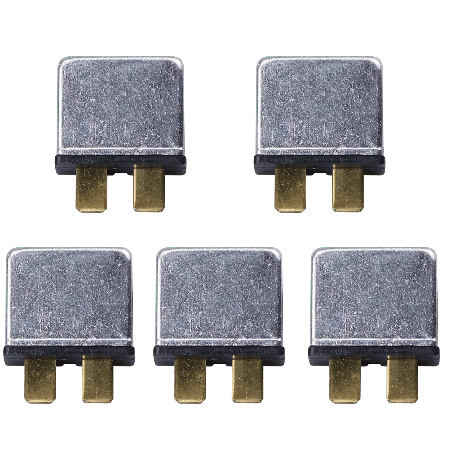 12V Snap Off 1 Section ATC Blade Automotive Thermal Reset Circuit Breaker 20A 5pcs