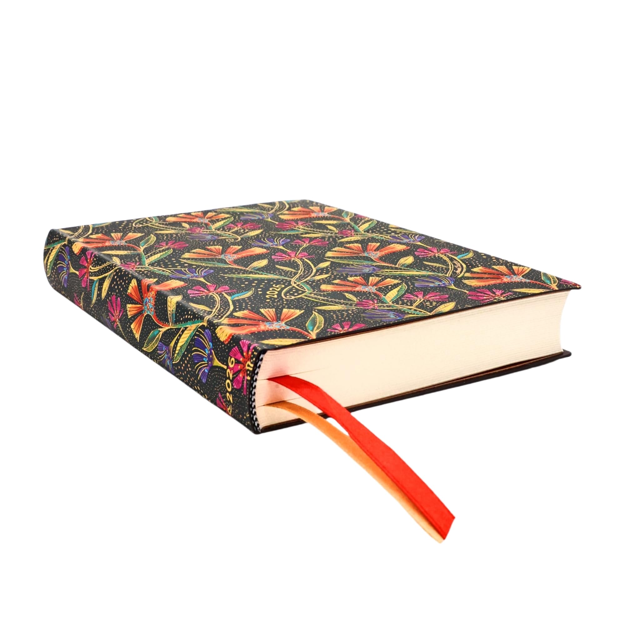 2026 Wild Flowers (Playful Creations) Midi 12-month Day-at-a-Time Softcover Flexi Dayplanner 2026 (Elastic Band Closure)