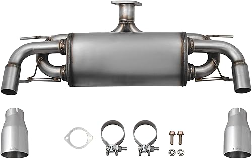 Hooker Blackheart BH10305 - Sistema de escape trasero para eje