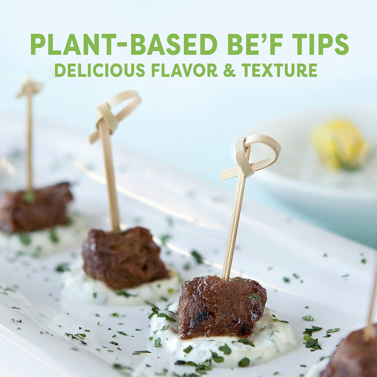Gardein Plant-Based Protein Beefless Tips, Vegan, Frozen, 9 oz.