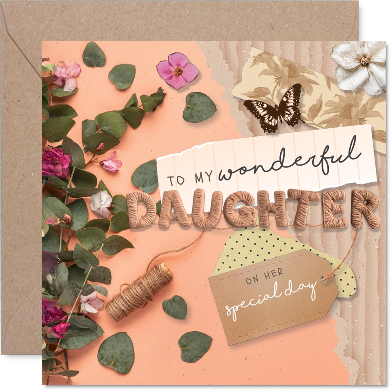 Heartfelt Birthday Card for Daughter, Warm Wishes on Your Special Day