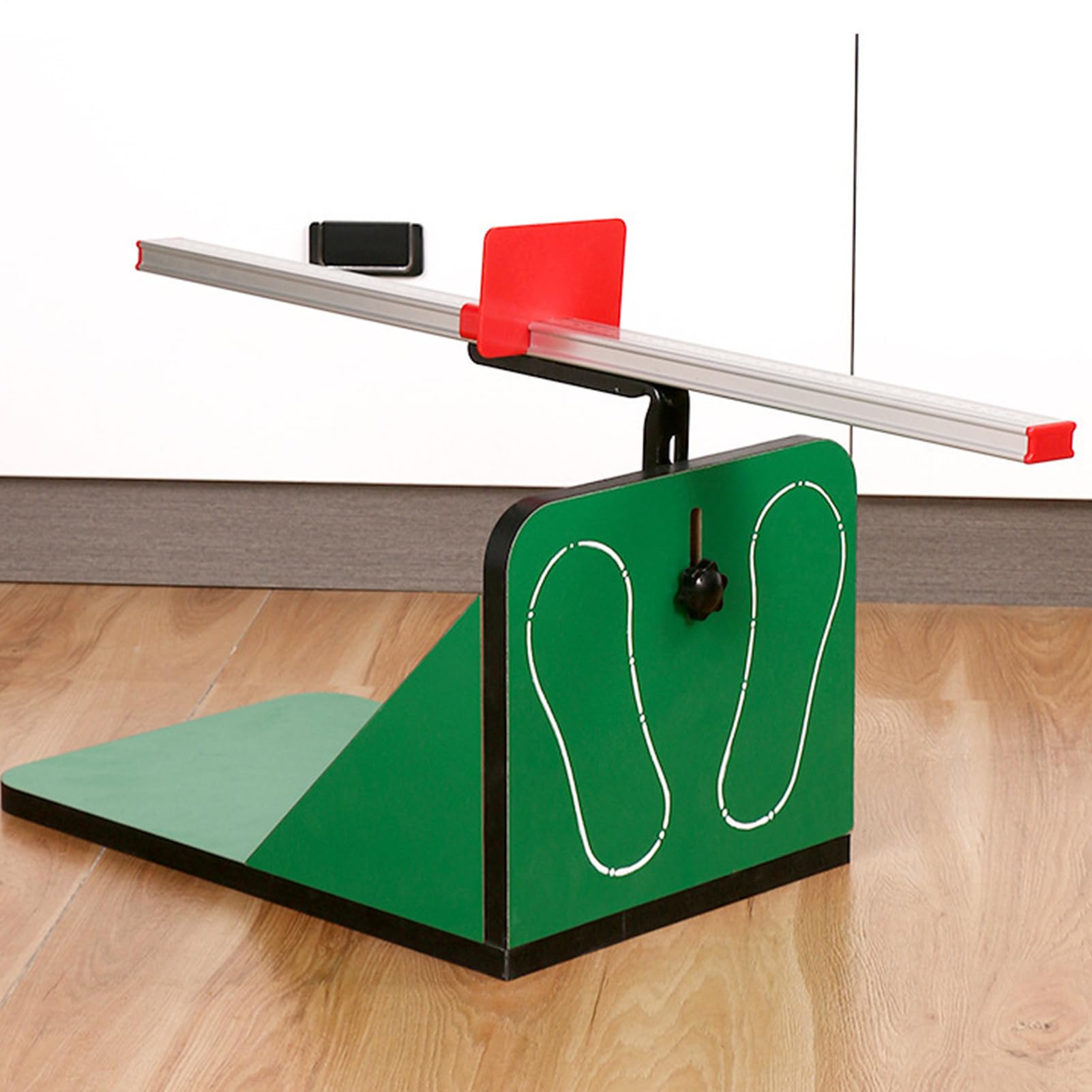 Testeur de flexibilité assis et atteint - outil de mesure précis avec barre réglable, échelle | Portable Sit and Reach Box pour l'éducation physique, les tests de fitness dans les écoles et les