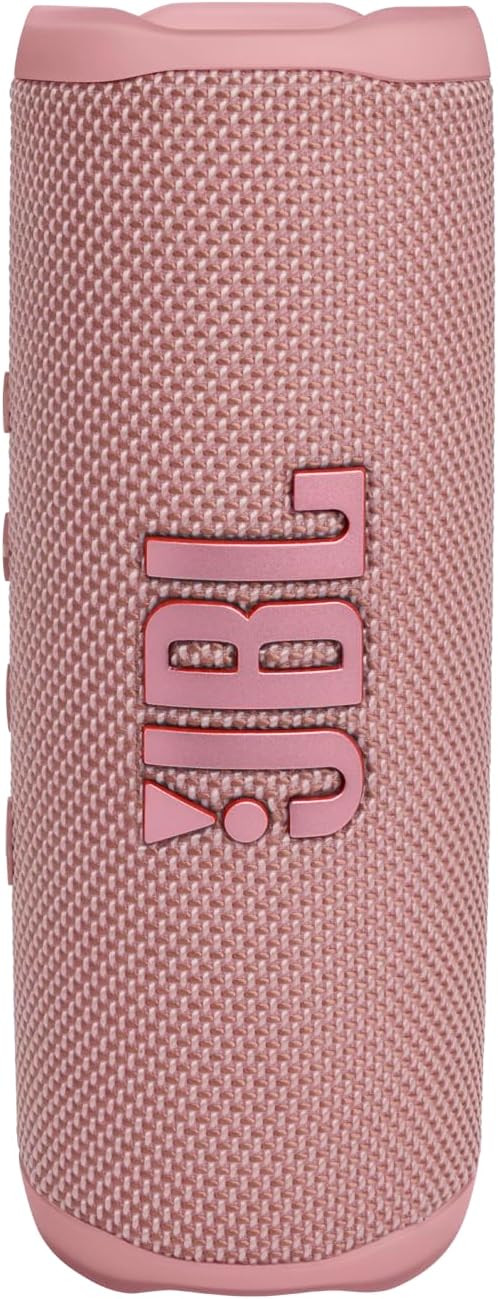 Flip 6, Pink - Waterproof, Portable & Durable Bluetooth Speaker - Up to 12 Hours of Wireless Streaming - Includes Noise-Canceling Speakerphone, Voice Assistant Connect+