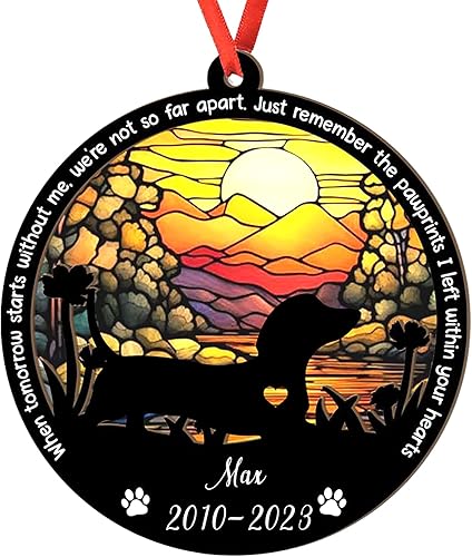 Miniatura 105 de Adorno personalizado para atrapasoles Bichon Frise, Bichon Frise Sun Catcher Adorno de Navidad – Regalo para perro amante, Bichon Frise 3D 2 capas