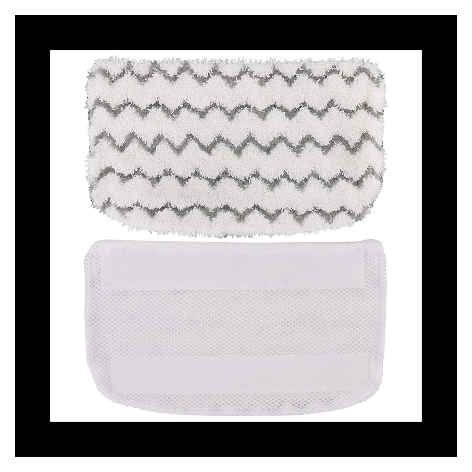 Paquete De 10 Almohadillas De Repuesto For Fregona A Vapor. Compatible con Shark S1000 S1000A S1000C. Trapeador De Repuesto De Microfibra