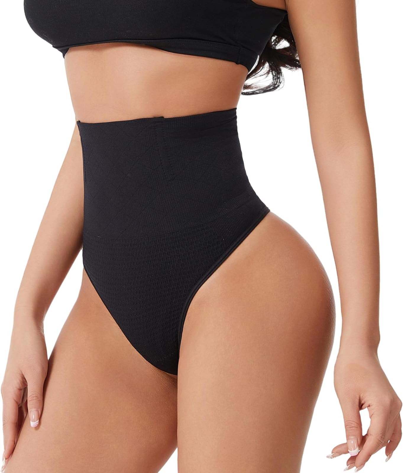 Thong Shapewear for Women Tummy Control Underwear Butt Lifter Panties Seamless Body Shaper