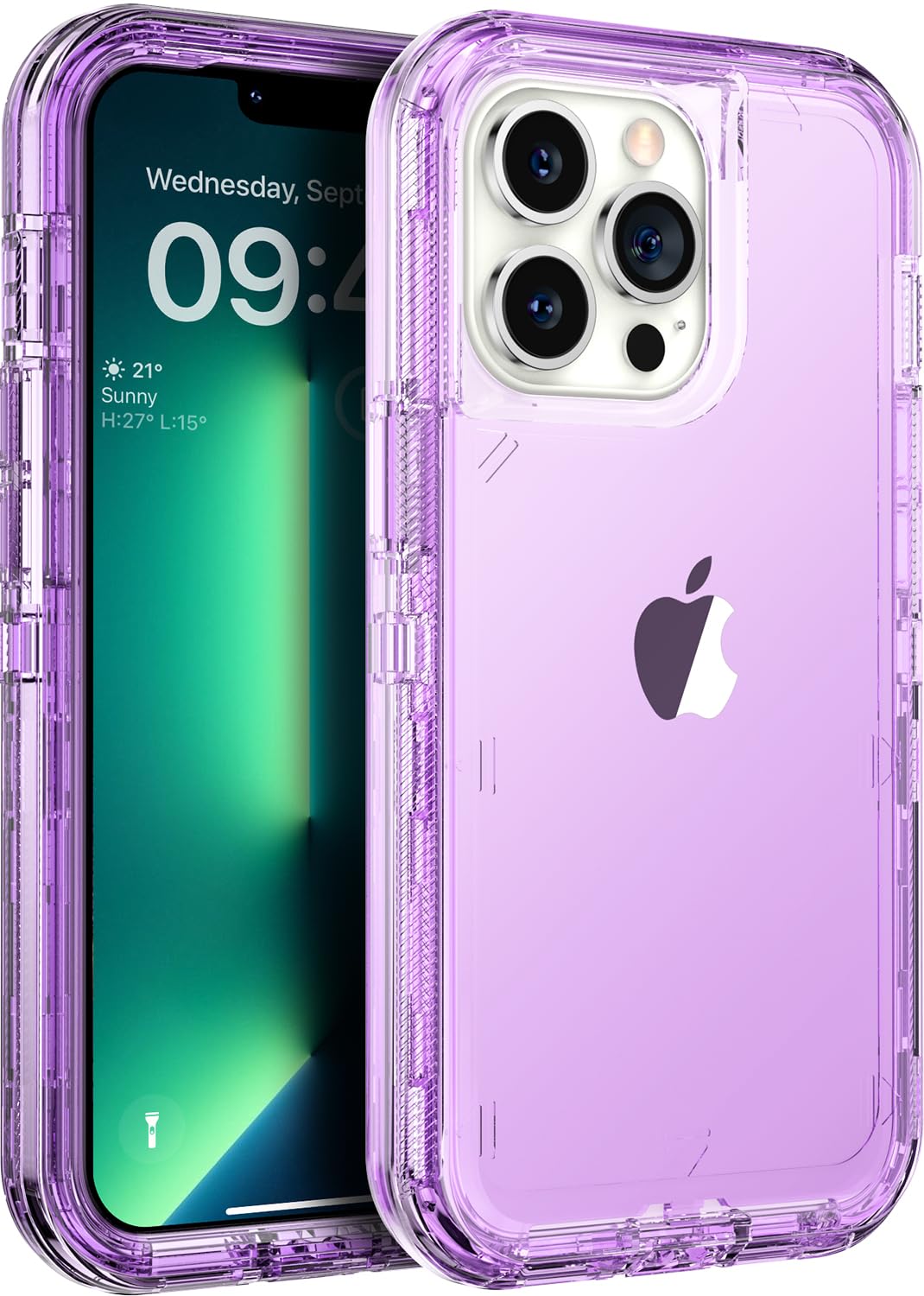 Amazon.com: ORIbox for iPhone 13 Pro Max/12 Pro Max Case Purple