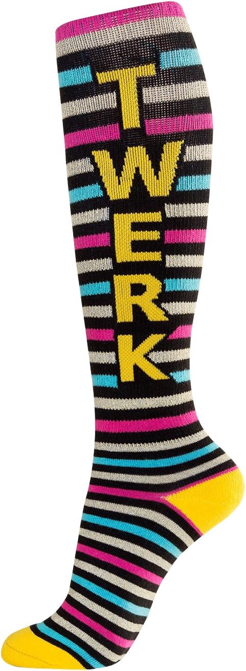 Gumball Poodle Knee High Unisex Twerk Novelty Statement Socks