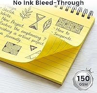 Vista 6 de Koogel 400 Tarjetas de Índice, Tarjetas de Índice Grandes de 4x6 con Anillos para Llaves para la Escuela, Tarjetas Flash, Tarjetas de Nota Pesadas