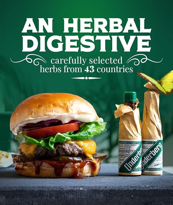 Underberg Natural Herb Bitters 8 Pack, .68oz/btl
