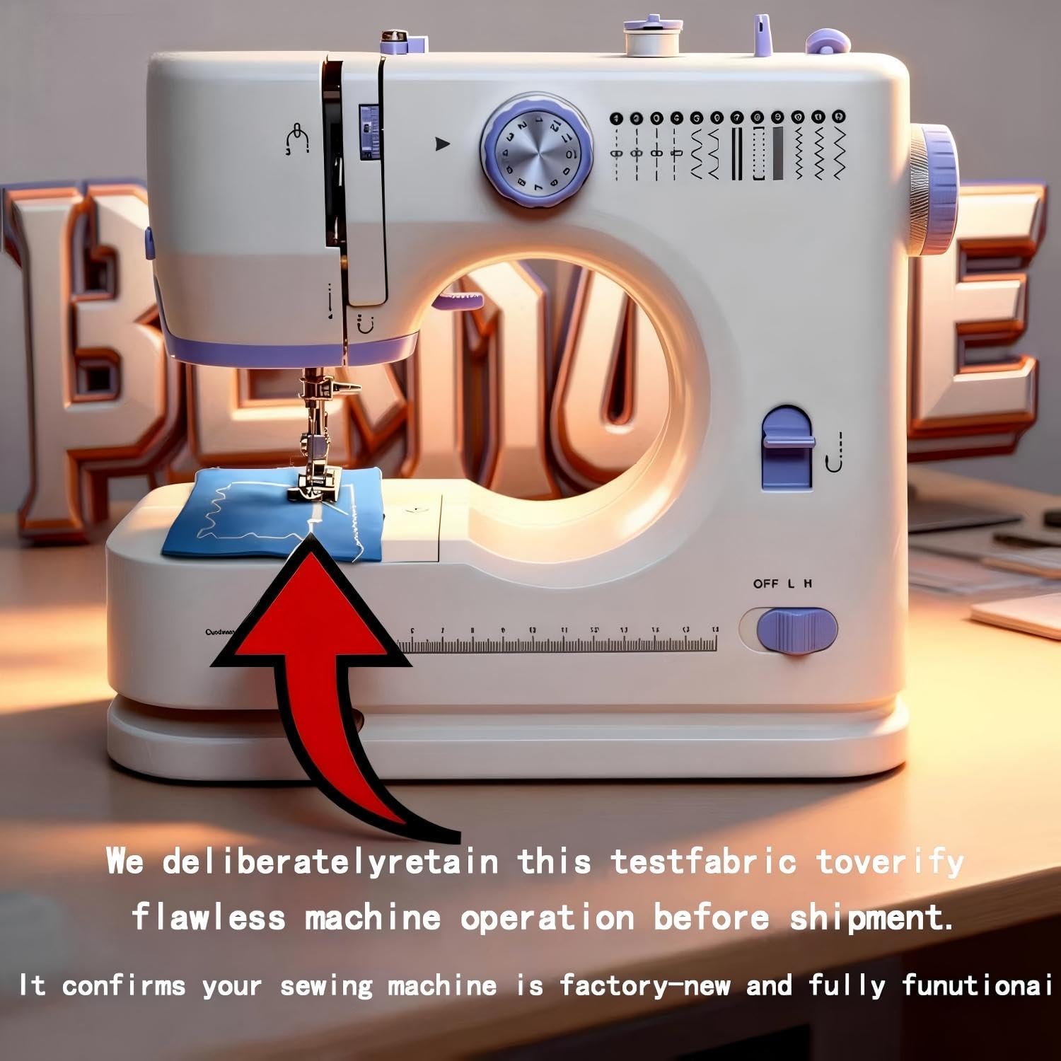 Sewing Machine for Beginners,12Built-in Stitches, Foot Pedal, and Accessories Kit for Home DIY Projects & Gift Perfect for MiNiSewing Machine (blue2, One size)