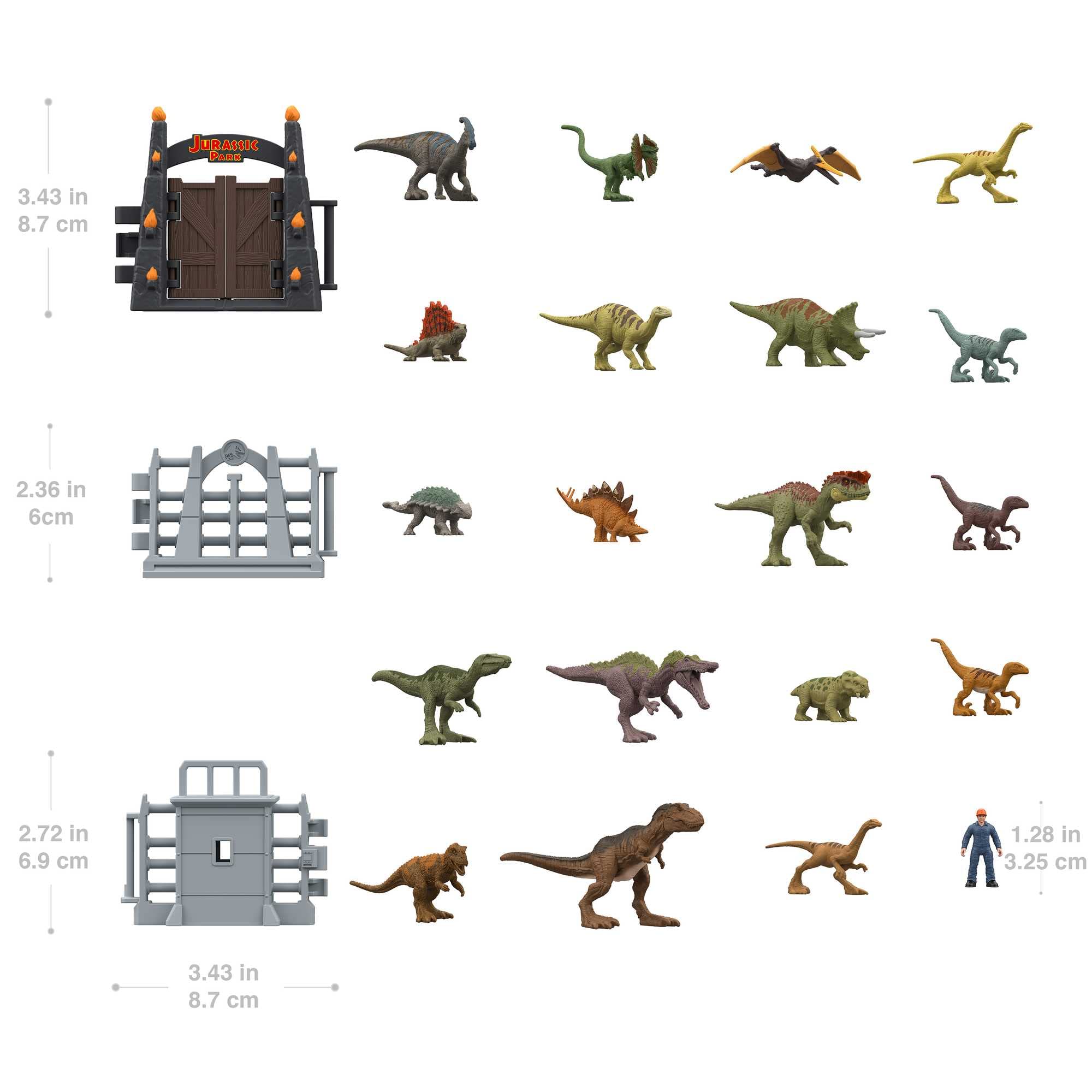 Amazon.com: Jurassic World Dominion 2023 Holiday Advent Calendar, 24-Day  Countdown, Daily Surprise of Mini Dinos, Humans & Gate Pieces : Home &  Kitchen
