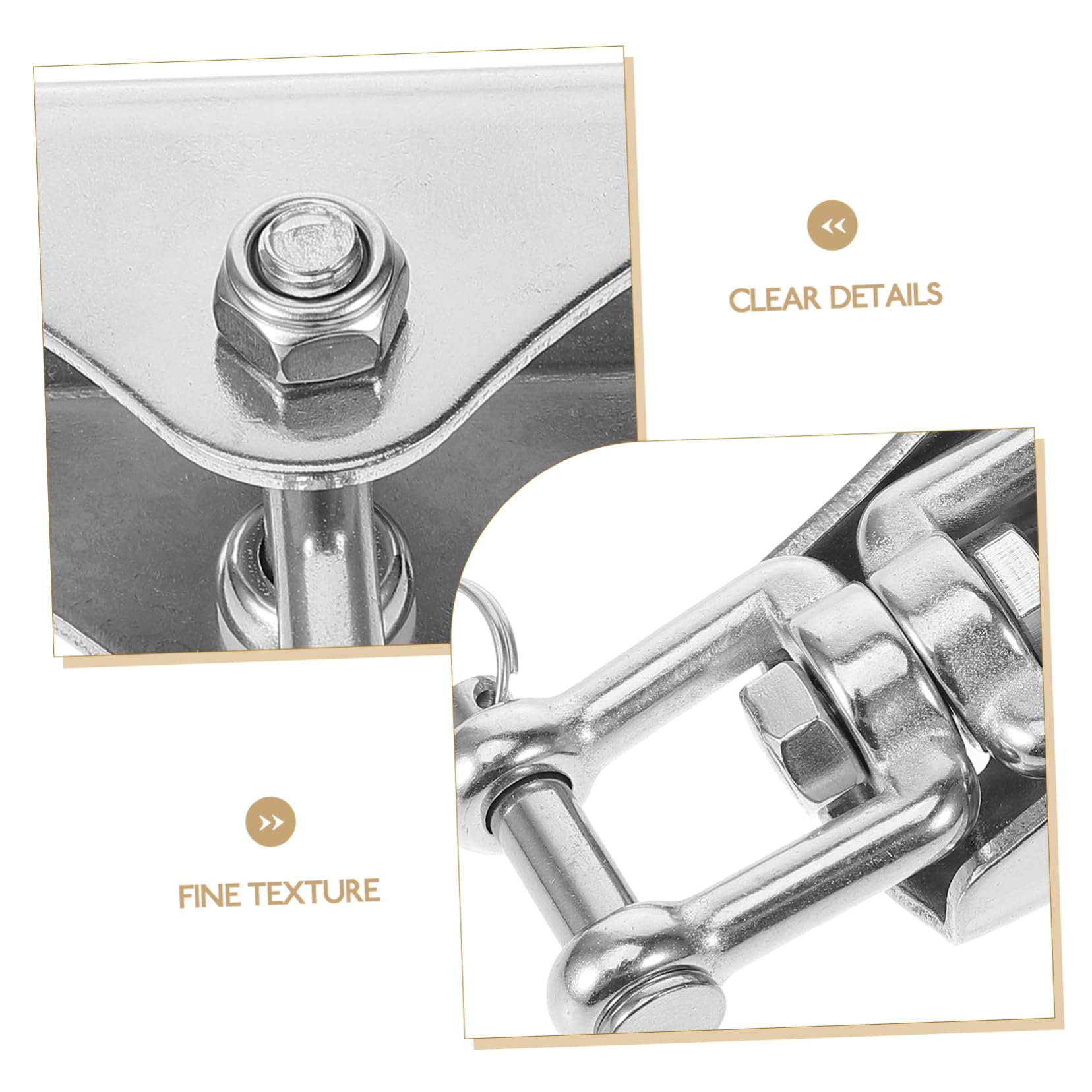 Accesorios para Colgar Hamacas Ganchos para Colgar Columpios Colgador Inoxidable