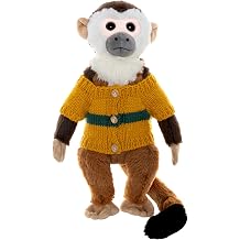 Maskworld Pippi Longstocking - Mr Nilsson Monkey Plush Toy - Original Licensed - Stuffed Toy Cuddly Toy Accessory for Pippi Costume