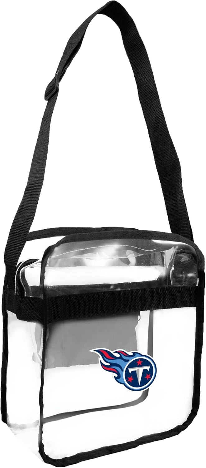 Littlearth NFL Chicago Bears Clear Crossbody Carryall